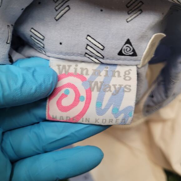 VTG 90s Winning Ways Vail Ski Anorak Jacket Mens L Cropped Boxy Fit - Picture 8 of 9